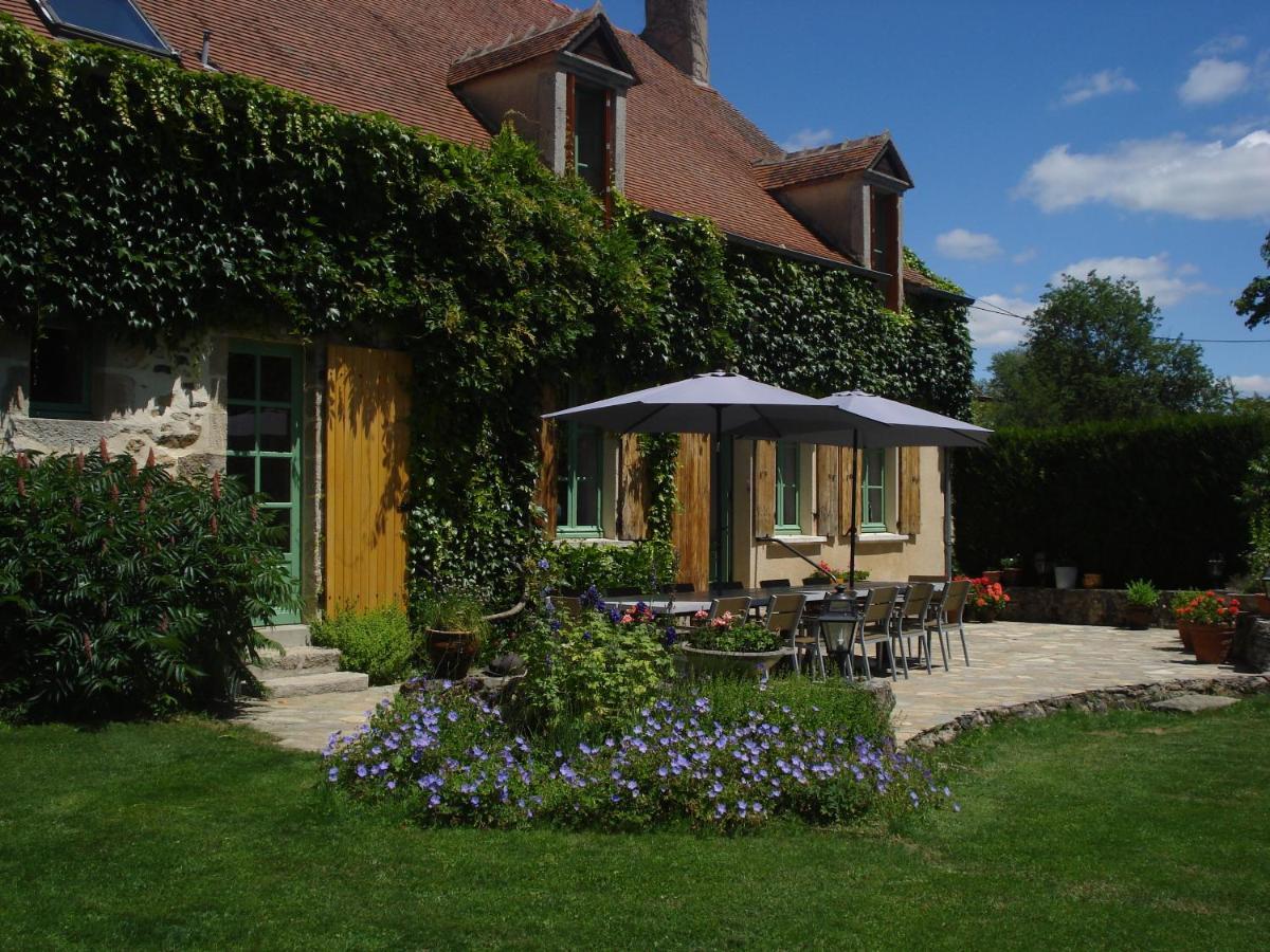 La Maison Du Cerf Urciers Exteriör bild